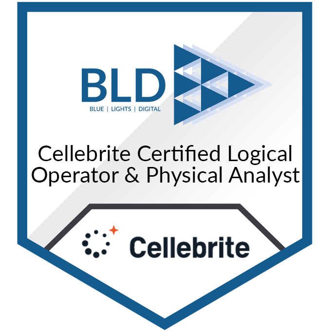 Cellebrite Certified Logical Operator & Physical Analyst​